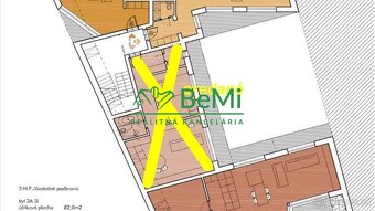 Nitra centrum " pri parku" 2 , 3 - izbové byty v novostavb - 3