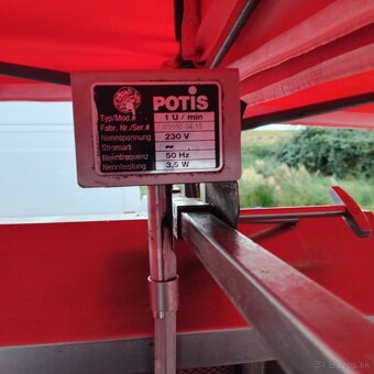 Plynový gyros / kebab gril POTIS GD4 - 3
