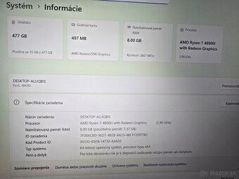 Huawei Matebook D14 s ryzen 7 procesorom 8gb ram 512gb ssd d - 3