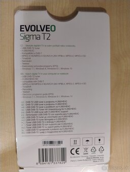 DVB-T2 PC tuner Evolveo - 3