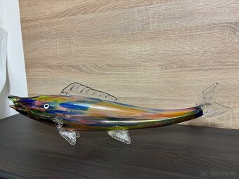 Sklenené ryby - dekorácia - retro - 3