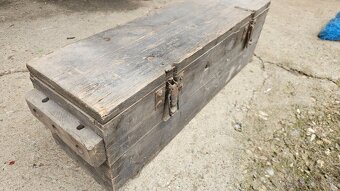 Vojenska drevena krabica bedňa 7. - 3