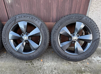 Alu originál škoda nanuq 5x112 R17 - 3