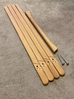 Veľká detská drevená hrazda - 3