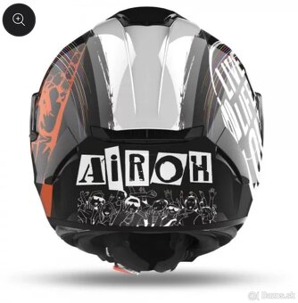 Prilba - AIROH Spark Rock'N'Roll Black M - 3