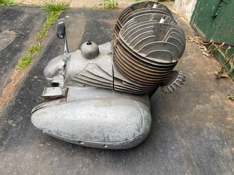 Jawa 350/354 Pulbuben - motor dvoupáka + štítek 1955 - 3