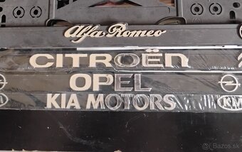 Výpredaj podložky pod ŠPZ držiak EČV - 3