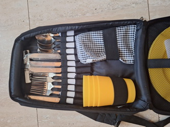 Piknikový ruksak s príslušenstvom pre 4 osoby - 3