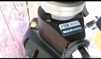 Manfrotto stativ 058 + manfrotto hlavica 410 - 3