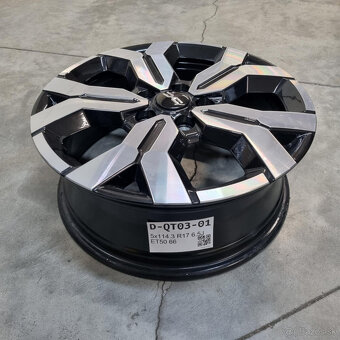 Hliníkové Renault disky 5x114,3 R17 6,5J ET50 - 3