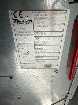 Predám pec na pelety značka Extraflame - 3