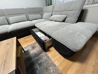 rezervovany: Rozkladaci gauc/ rohova sedacka - 3