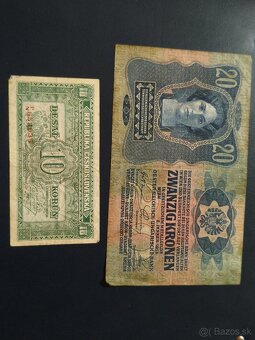 Staré bankovky 1913 - 3