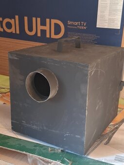 Kovové ohnisko pre udiareň 30x30x35 - 3