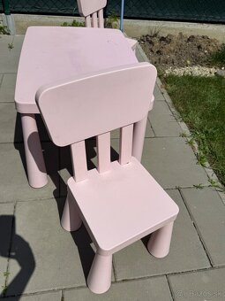 Ikea stolček so stoličkami - 3
