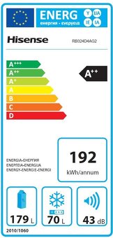 Chladnička s mrazničkou Hisense - 3