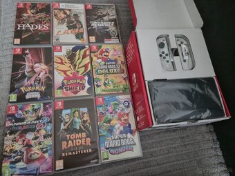 Nintendo Switch Oled + hry - 3