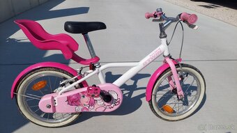 Predám detský bicykel z Decathlonu 16" - 3
