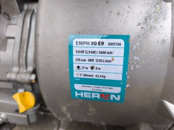 Kalové čerpadlo HERON EMPH 80 E9 - 3