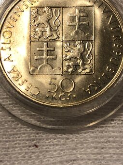 50 Kčs 1990 Anežka Česká bez LK - 3