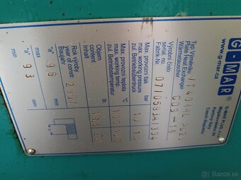 Chladič na Olej  G-MAR - 3