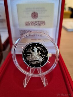 Vatikan 2 euro PROOF pamatne mince - 3