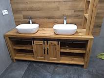 Stolík pod umývadlo " starý dub 6"
- 3