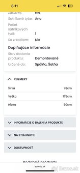 Šatníková skriňa - 3