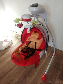 Detská hojdačka CARETERO Bugies red - 3