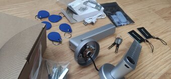 Elektrická kľučka na dvere /elektrický zámok - 3