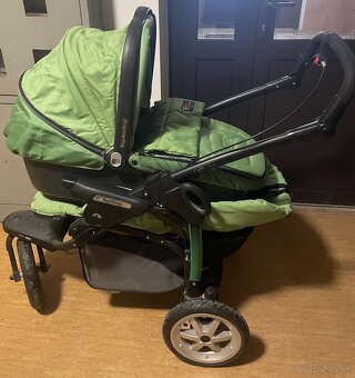 Kočík Peg Perego GT3, vanička Navetta, autosedačka - 3