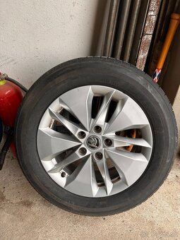 Alasia 16" Octavia IV original + bridgestone turanza eco - 3