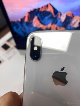 iPhone Xs Silver BATERIE 100% TOP - 3