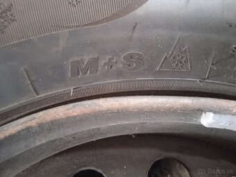 Predám zimné pneumatiky 165/65r15 - 3