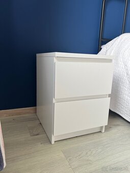 IKEA MALM komoda s 2 zásuvkami - 2 kusy - 3