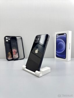 iPhone 12 MINI BLACK 100% BATÉRIA + PRÍSLUŠENSTVO - 3