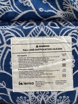 Be Lenka 4ever Folk modrá detský nosič - 3