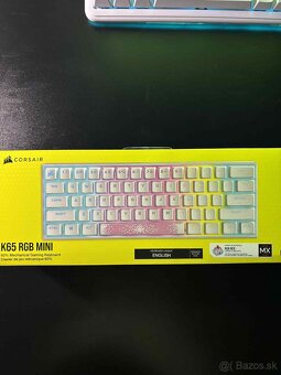 Predám - Corsair K65 RGB Mini Cherry MX Red – US - 3
