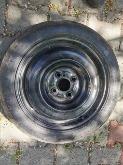 Dojazdová rezerva, rezervné koleso 125/70 D15, Toyota Yaris - 3