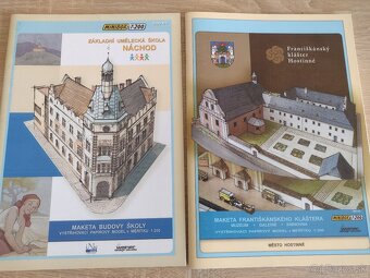 Vystrihovačky, papierové modely 2 - 3