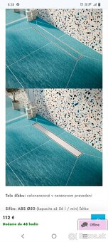 Sprchovací žľab - 3