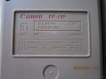 Kalkulačka Canon - 3
