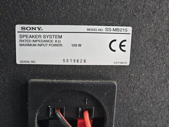 Predam reproduktory SONY SS-MB215 - 3