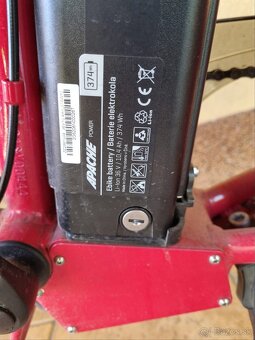 Skladací mestský elektrobicykel Apache Tocho 2021 pearl red - 3