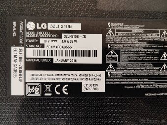 Led televízor LG 32" nie je Smart - 3