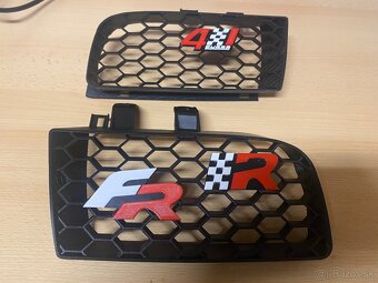 Bočné mriežky do Cupra R masky Seat Leon - 3