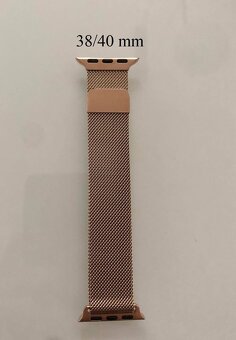 Milánsky ťah milanese loop Apple 3840mm 4244mm čiernystrieb - 3