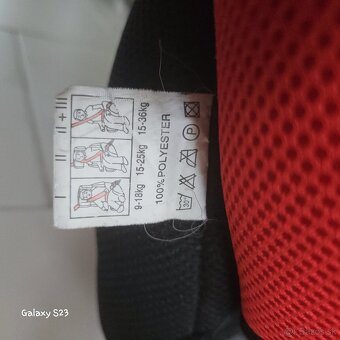 Autosedacka 9kg -36kg - 3