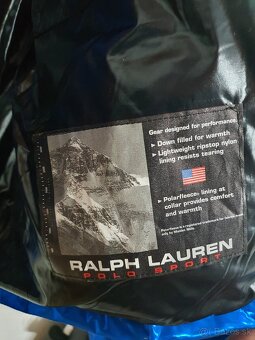 Polo sport Ralph Lauren unisex bunda velksot písané M - 3