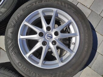 Alu disky 16" 5x114,3 Nissan 205/60 R16 - 3